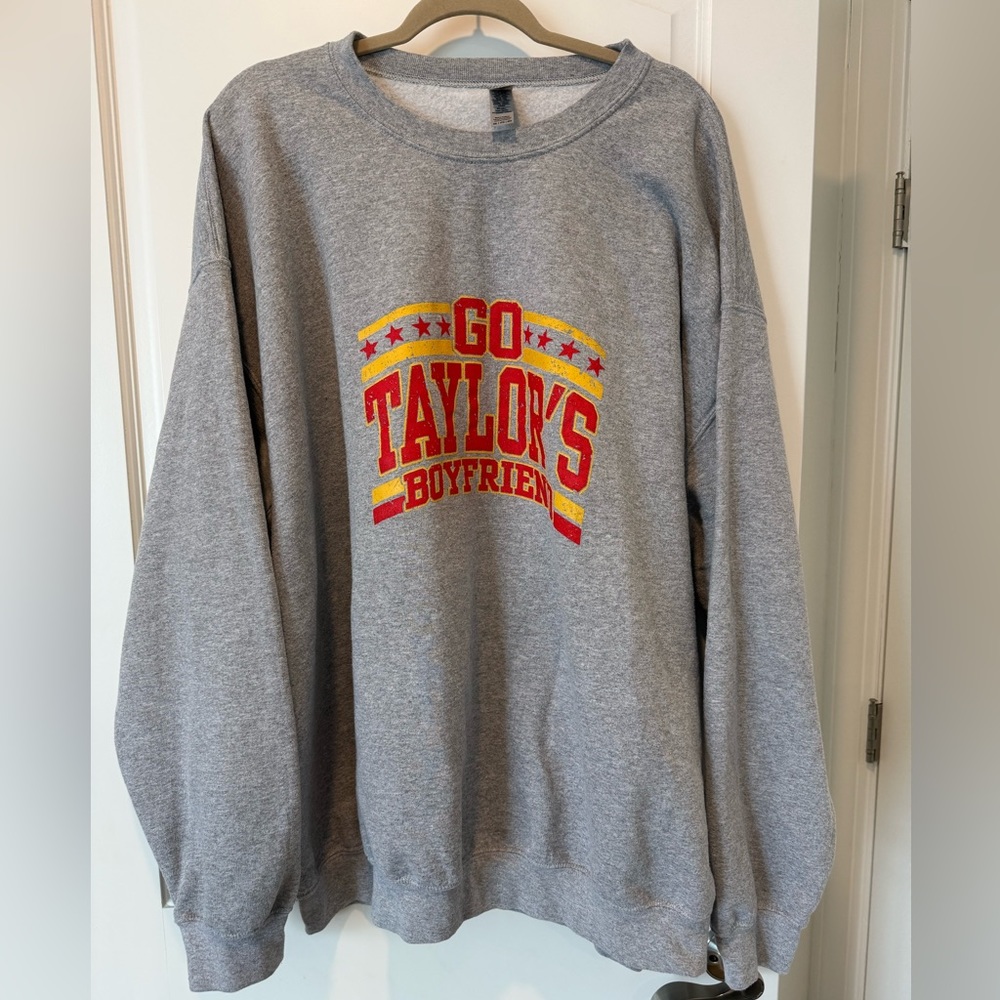 Go Taylor’s Boyfriend Oversized Sweatshirt Plus Size 4XL